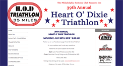 Desktop Screenshot of heartodixietri.racesonline.com