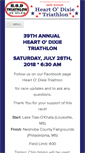 Mobile Screenshot of heartodixietri.racesonline.com