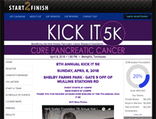 Tablet Screenshot of kickit5k.racesonline.com