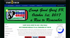 Desktop Screenshot of campgoodgrief5k.racesonline.com