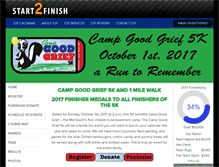 Tablet Screenshot of campgoodgrief5k.racesonline.com
