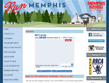 Tablet Screenshot of memphisrunners.racesonline.com