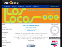 Tablet Screenshot of loslocos.racesonline.com